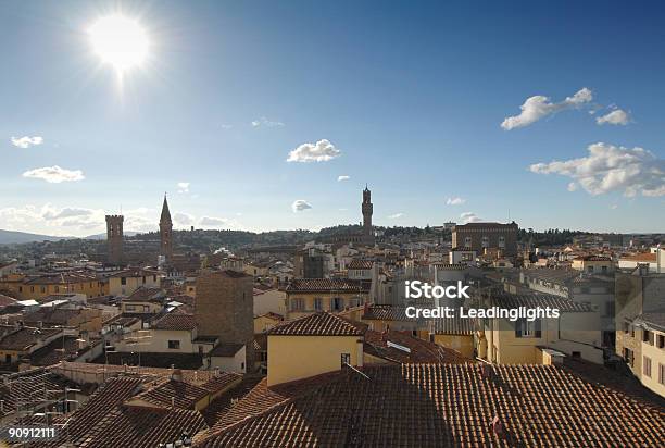 Florence 지붕 상의 일요일 In The Sky 0명에 대한 스톡 사진 및 기타 이미지 - 0명, 가을, 거리가 먼