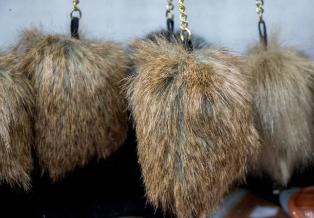 istock Decorative animal  fur as a background 909123414