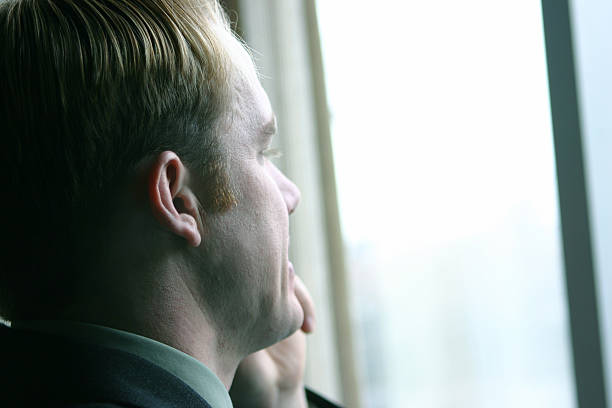 istock Businessman on cell phone 90912450