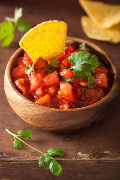 istock mexican salsa dip and nachos tortilla chips 909130054