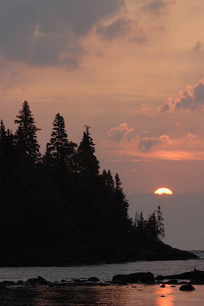 Puerto de Chippewa Sunrise - foto de stock