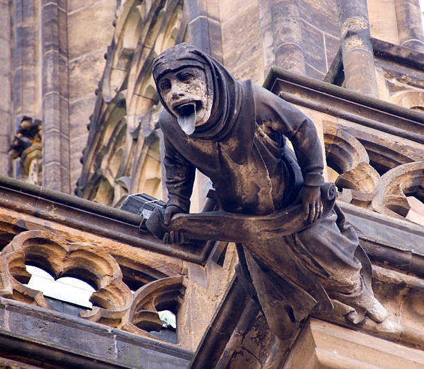 istock Gargoyle on St Vitus' Cathedral 90913104