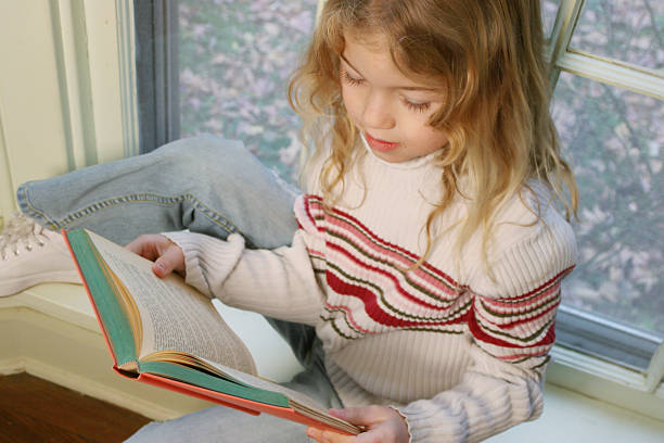 Little Girl Reading