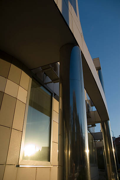 istock Business building an the sunset 90913299