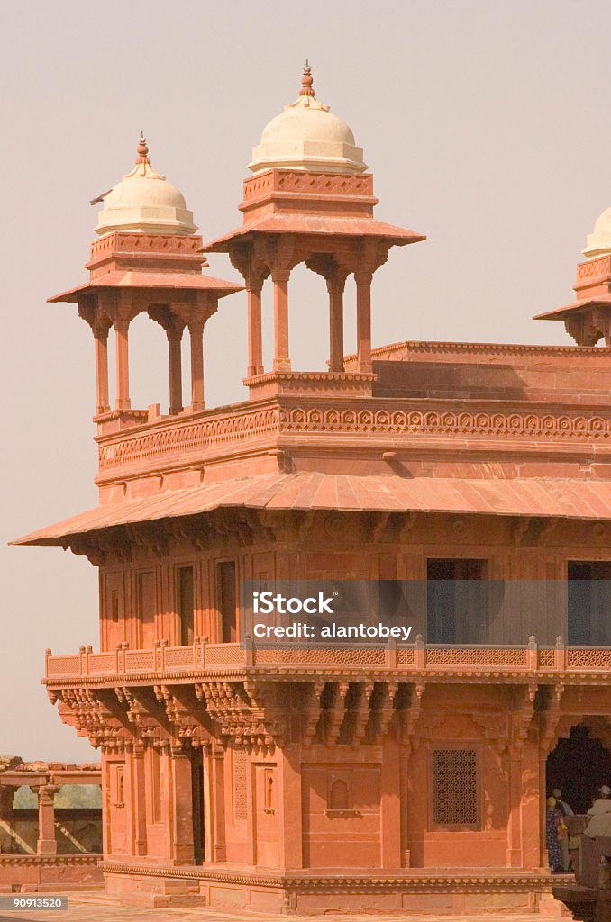 Cúpulas em Delhi, Índia forte - Royalty-free Arenito Foto de stock