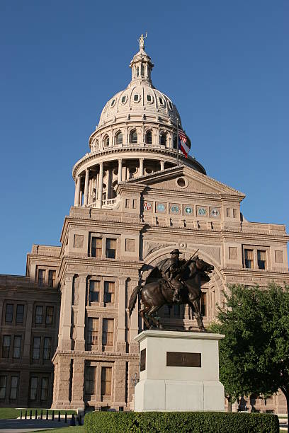 テキサス州オースティンの議事堂 - austin texas austin nevada skyline texas ストックフォトと画像