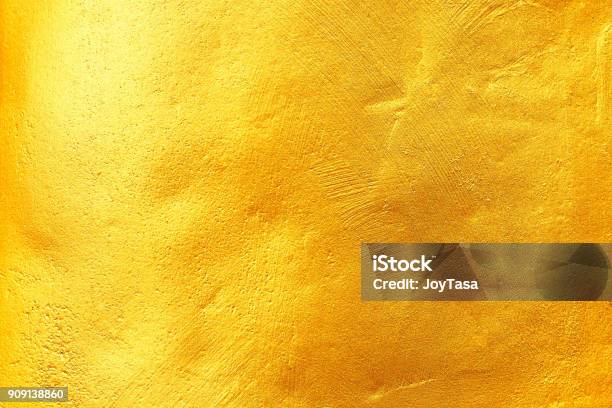 Gold Texture For Background And Design Stock Photo - Download Image Now - Textured, Yellow, Wall - Building Feature