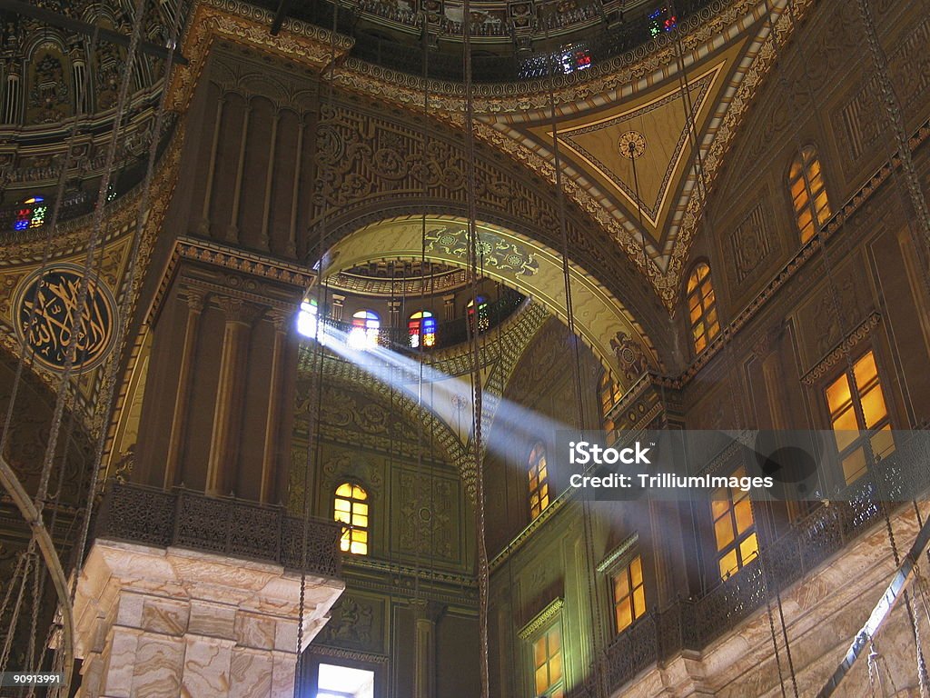 The Mosque of Muhammad Ali - Cairo , Egypt  Cairo Stock Photo