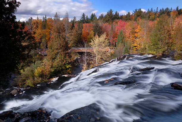 istock Waterfall in Autumn colors 90914648