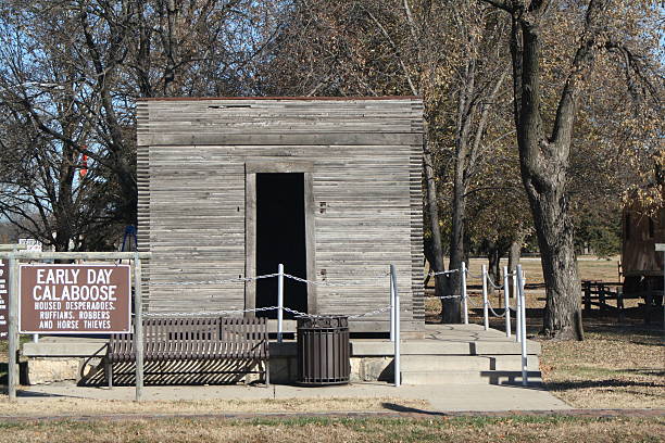 casa di detenzione - santa fe trail foto e immagini stock