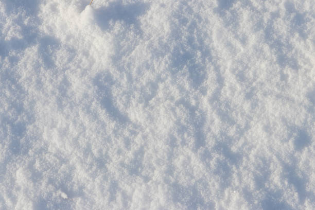 istock Texture of the white snow. Winter background 909149846