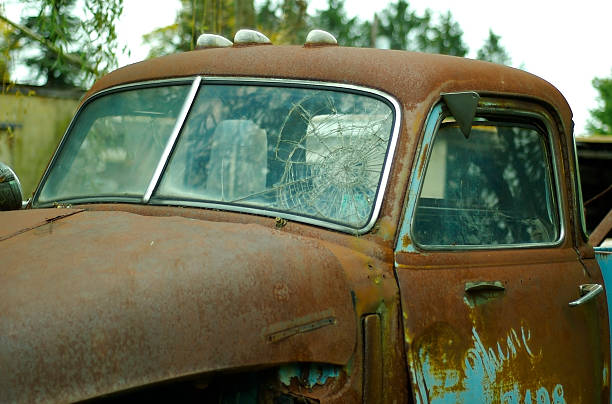 istock Beat-Up Antique Truck 90914995