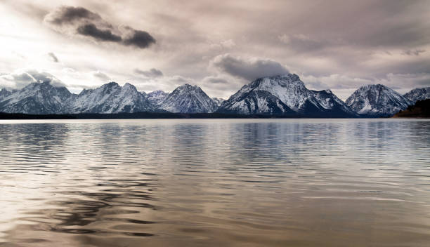 istock Jackson Lake Grand Tetons National Park Mountain Reflection 909150018