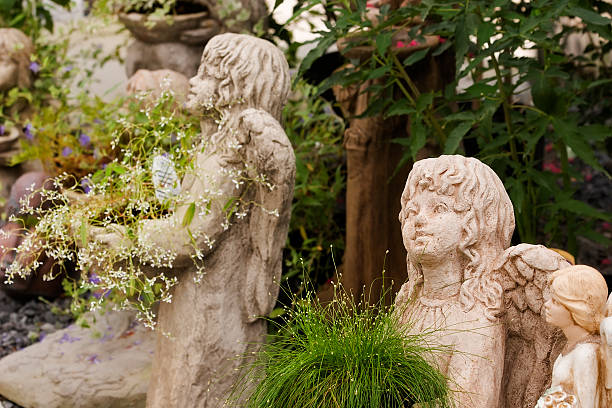 istock Little Girl Statuaries 90915434