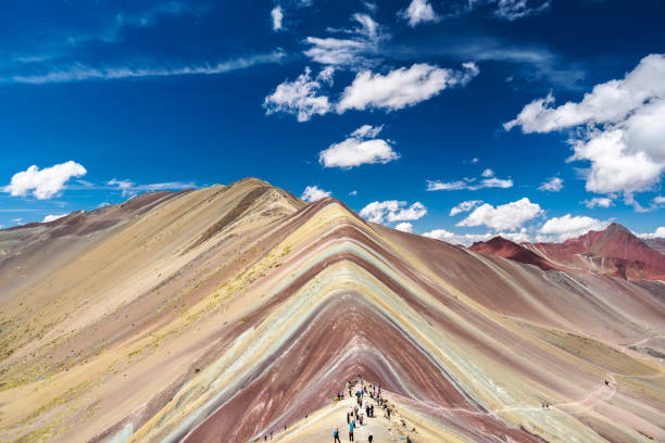 istock Vinicunca Rainbow Mountain is located between Cusco and Puno in Peru. 909154626