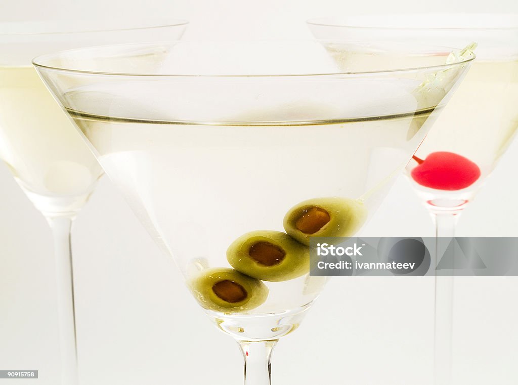 Coleção de Cocktails-Martinies - Royalty-free Abanar Foto de stock