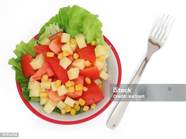 Salada - Fotografias de stock e mais imagens de Alimentação Saudável - Alimentação Saudável, Amarelo, Branco
