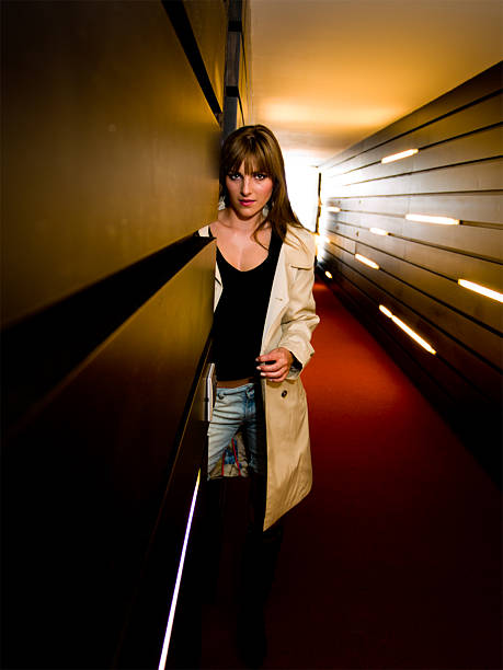 istock Girl in Hallway 90916228