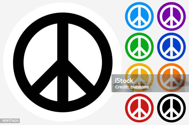 Peace Sign Stock Illustration - Download Image Now - Symbols Of Peace, Peace Sign - Gesture, Icon Symbol