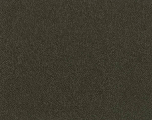 dunkel olivgrün ledermuster - leather green hide textured effect stock-fotos und bilder