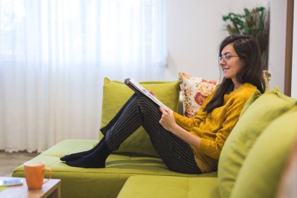istock She is happy at home 909172366