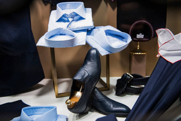 istock Men clothing in a store in Milan 909172772