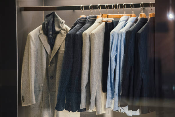 istock Men clothing in a store in Milan 909176134