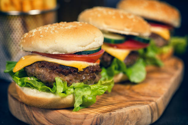 istock Fresh Homemade Burgers 909180862