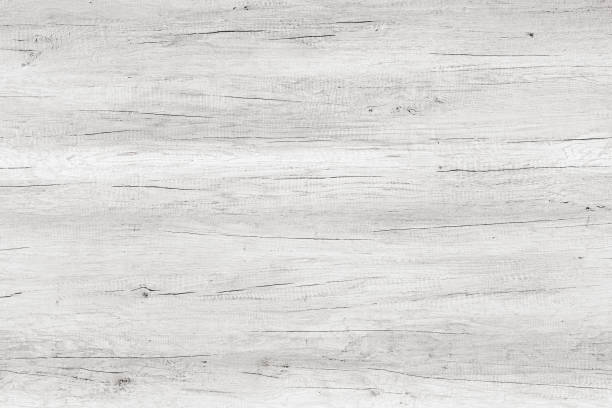 White washed soft wood surface as background texture - fotografia de stock