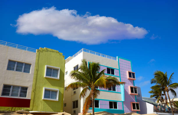istock Miami Beach Ocean boulevard Art Deco Florida 909187260