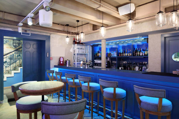 istock european restaurant in bright colors 909187796