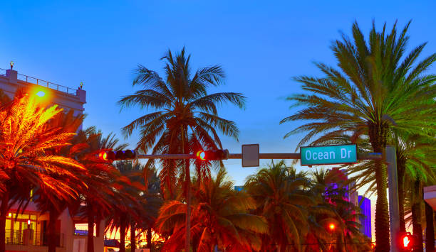 istock Miami South Beach sunset Ocean Drive Florida 909192270
