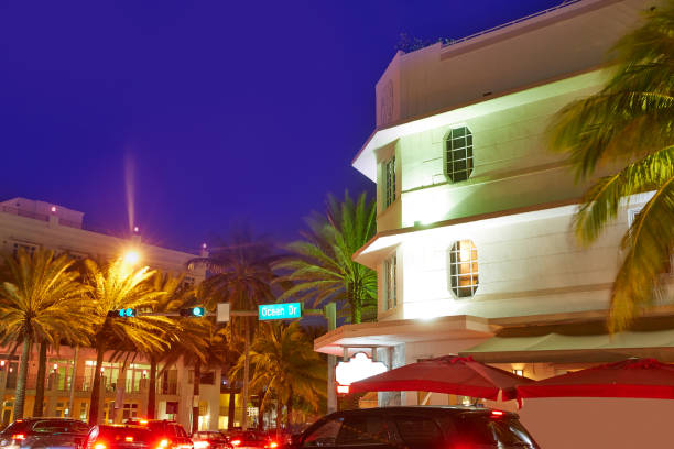 istock Miami South Beach sunset Ocean Drive Florida 909192426