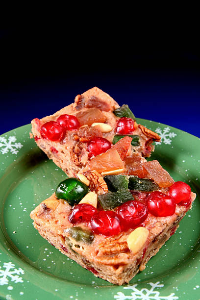 Coca San Juan, a traditional Catalan dessert similar to brioche with pastry cream and candied fruit..