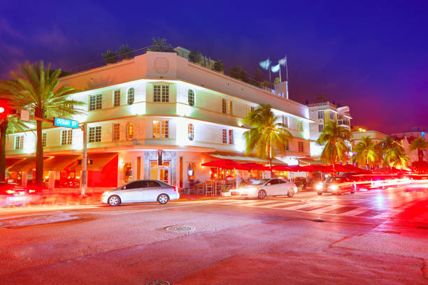istock Miami South Beach sunset Ocean Drive Florida 909193320