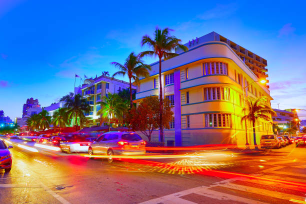istock Miami South Beach sunset Ocean Drive Florida 909195566