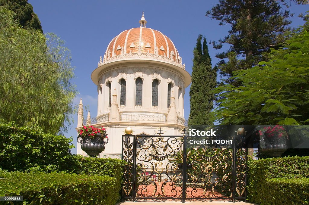 Baha "templo en Haifa - Foto de stock de Acontecimientos en las noticias libre de derechos
