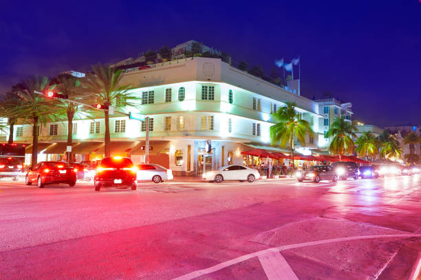 istock Miami South Beach sunset Ocean Drive Florida 909195872