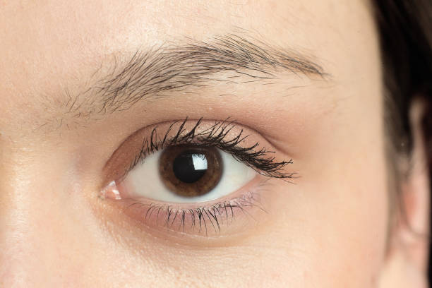 istock beautiful woman close up eye brow 909200104