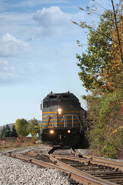 train is coming stock photo