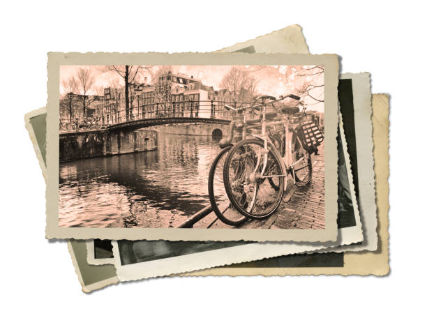 istock Old Amsterdam Photo. Isolated on White Background. 909203508