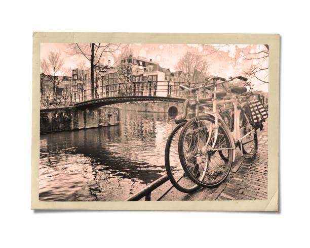 istock Old Amsterdam Photo. Isolated on White Background. 909203510