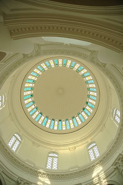 Cúpula del Museo Nacional, Singapur - foto de stock