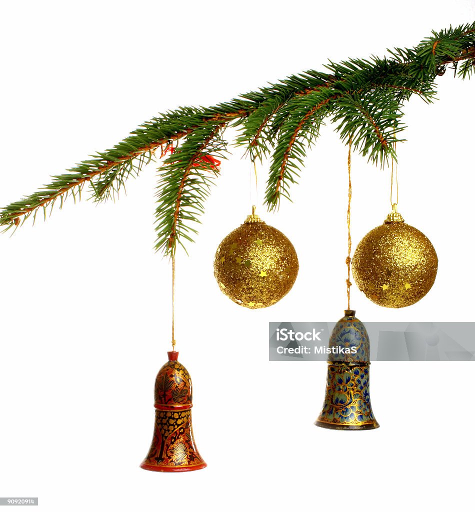 Christmas ornaments  Bell Stock Photo