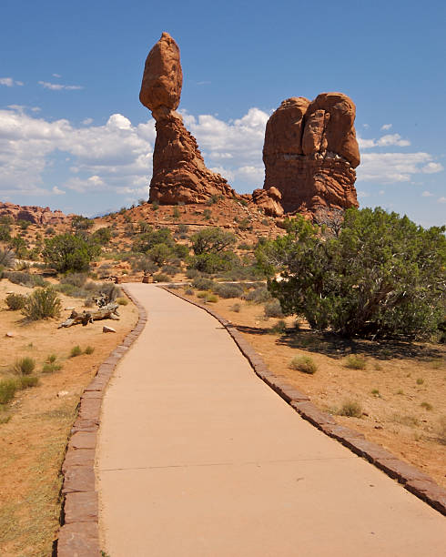 Balanced Rock stock photo