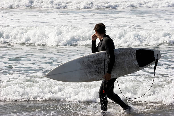 istock Looking At The Ocean After Surfing 90921179