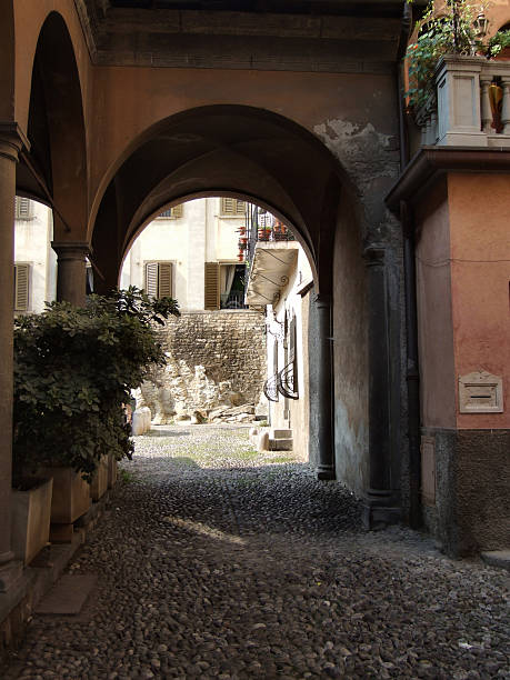 istock Quaint Italian town alley 90921468