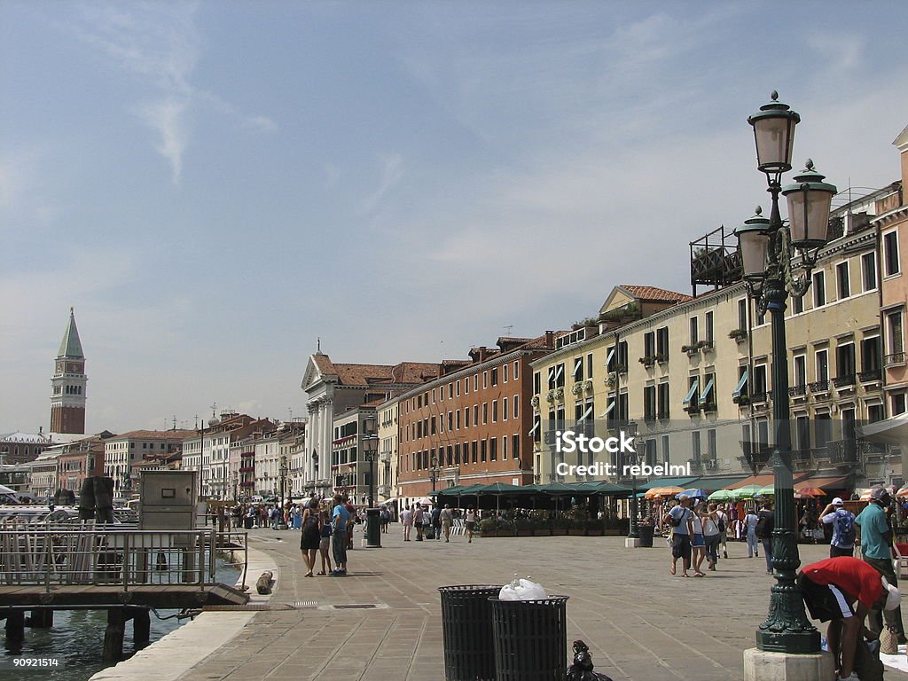 Straße von Venedig - Lizenzfrei Bauwerk Stock-Foto