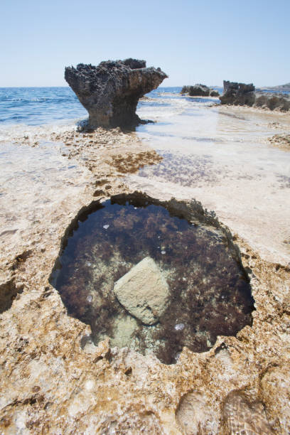 istock Sea coast. Cyprus summer landscape 909219266