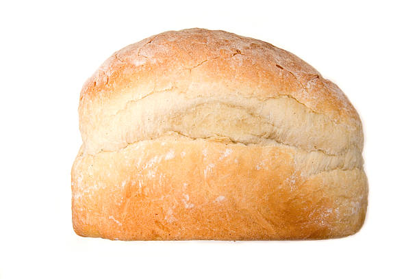 istock Loaf of bread isolated on white. 90922291